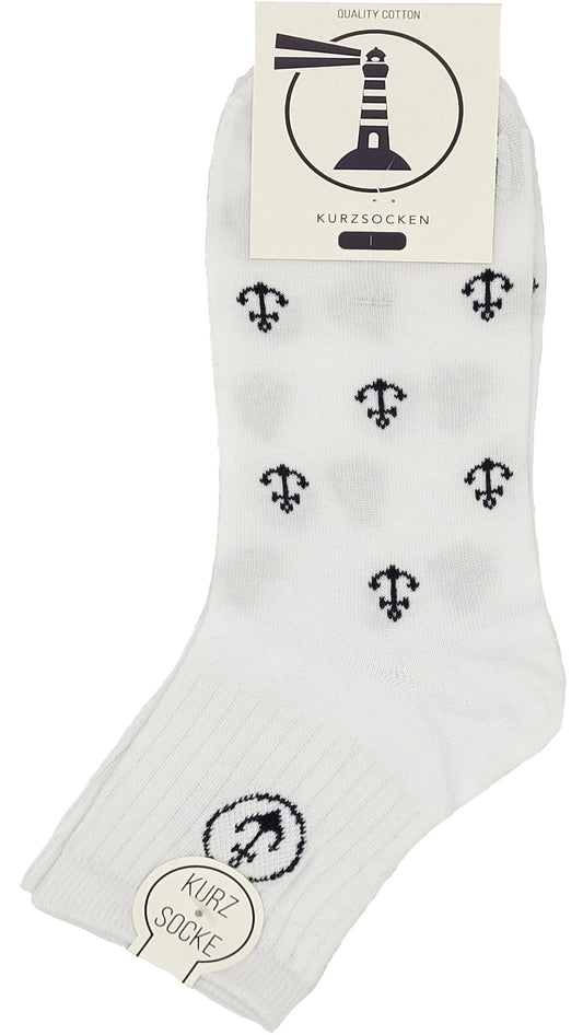 Herren Kurzschaftsocken Tennisstyle Maritim 3 Paar (16232)