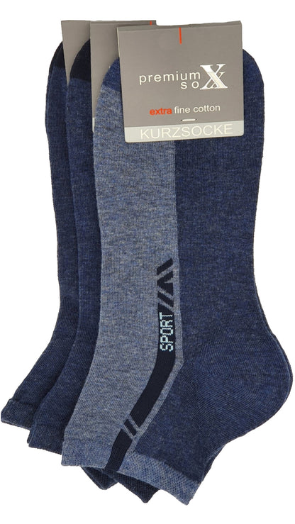 Chaussettes courtes homme,,SPORT'' taille 3 paires 39-42 (16261)