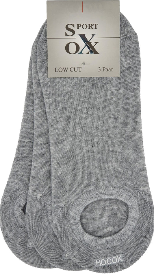 Low Cut Socken unsichtbar im Schuh 3 Paar bis Größe 50 (16805)