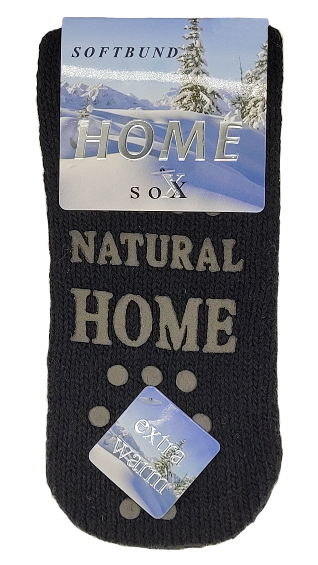 Chaussettes unisexes Home ABS Natural 1 paire (70961)