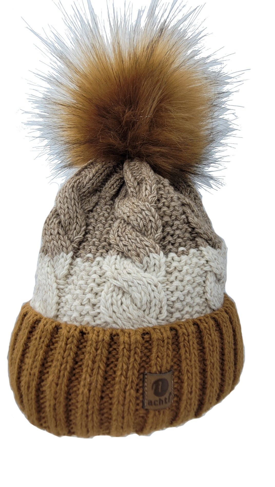 wintermuts bobbelmuts gebreide muts