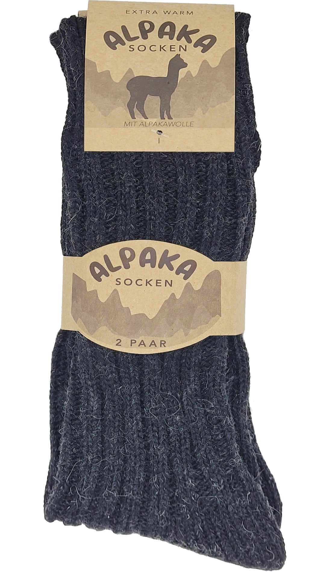 Übergrößen Alpaka Socken 10% Alpaka 2 Paar Gr. 47-50 (20900)