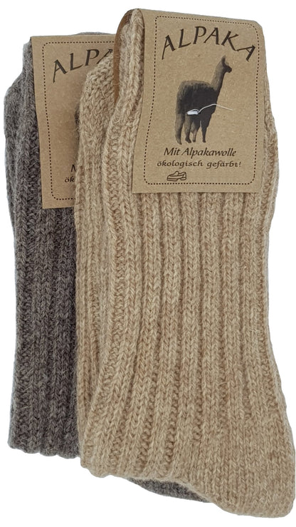 Heren Alpaca Sokken 35% Alpaca 2 Paar (20901)