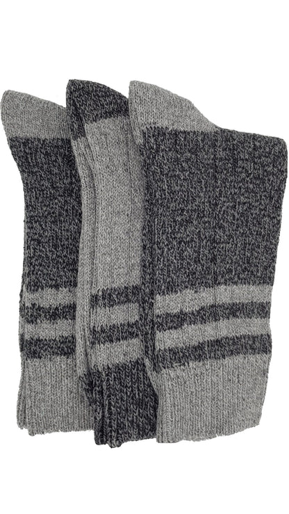 Chaussettes norvégiennes pour hommes, lot de 3 paires (21140)