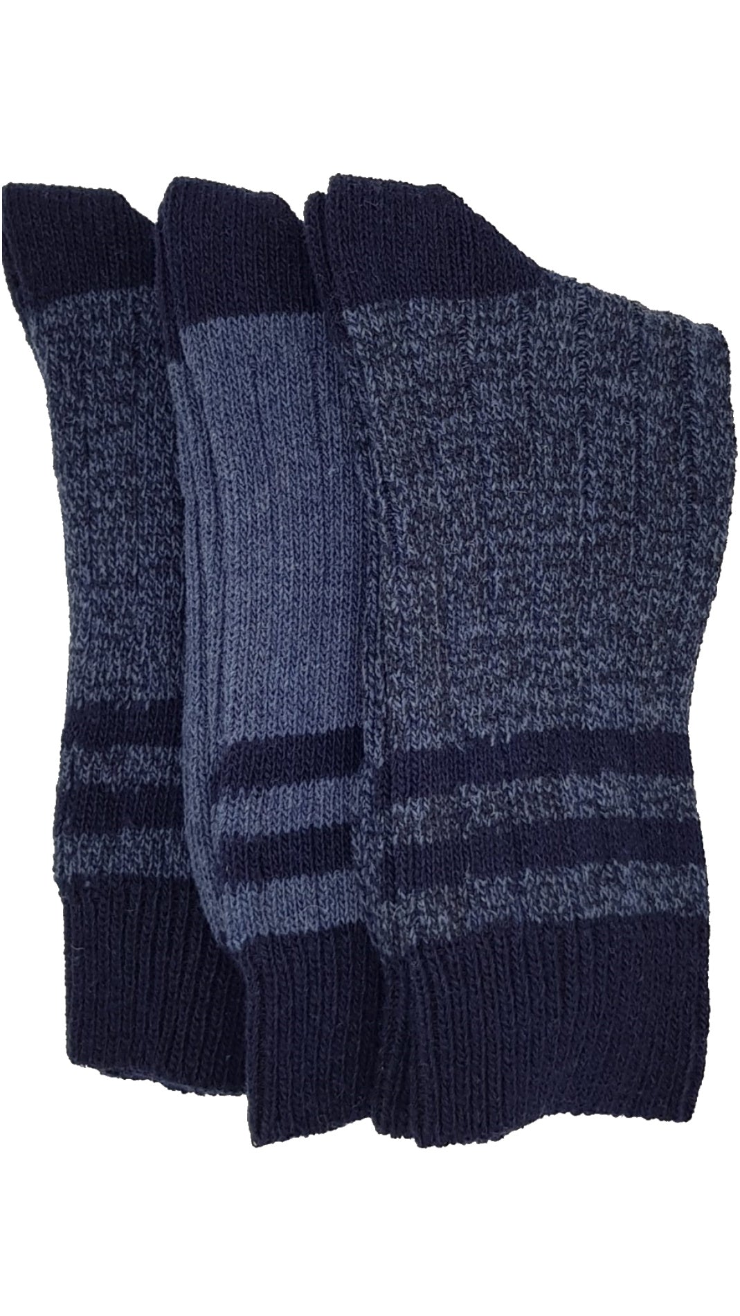 Chaussettes norvégiennes pour hommes, lot de 3 paires (21140)