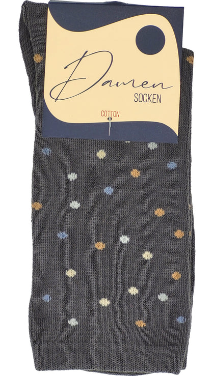 Damen Socken ,,Federn'' 3 Paar (34950)