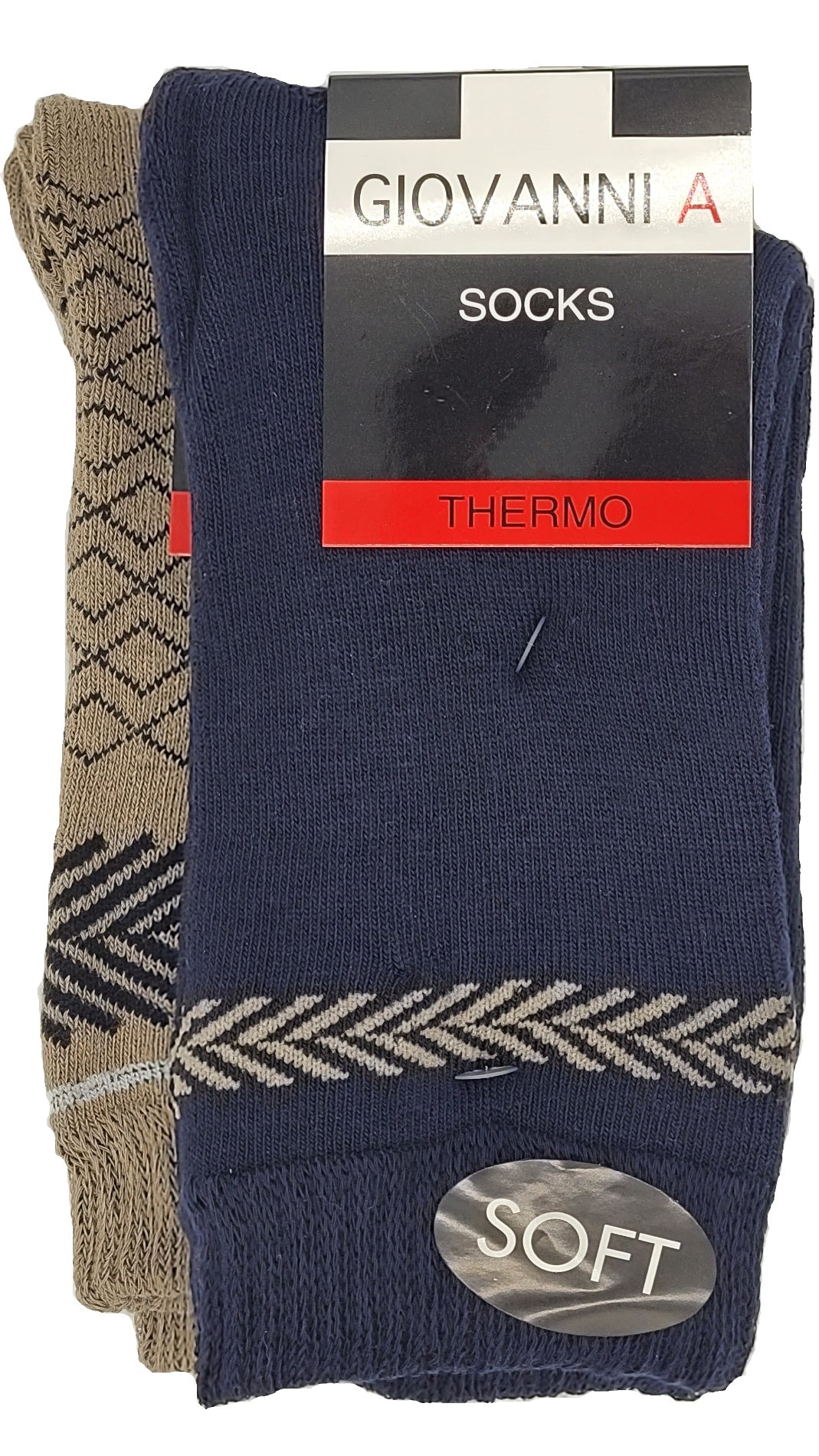 Chaussettes Thermo Soft pour femmes avec ceinture souple, 2 paires (38254)