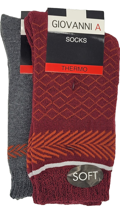 Chaussettes Thermo Soft pour femmes avec ceinture souple, 2 paires (38254)