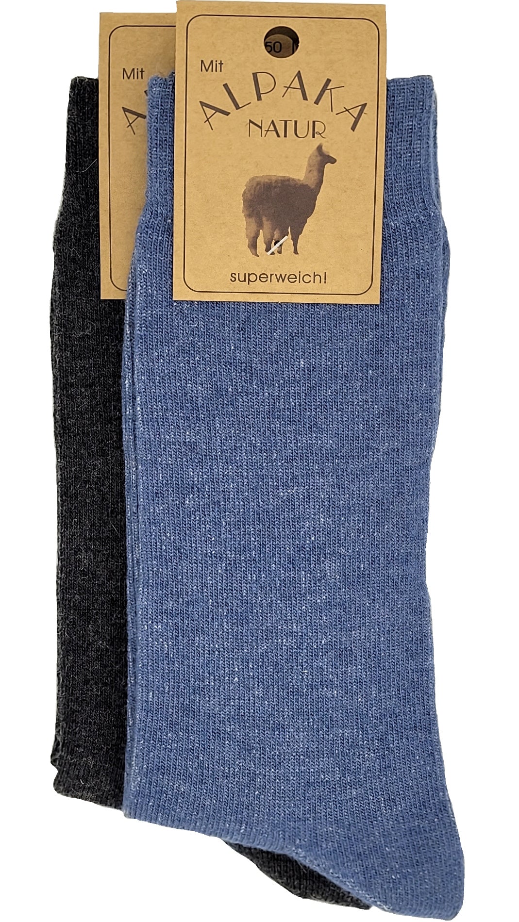 XXL Plus Maten 47-50 Alpaca Wollen Sokken 3 Paar of 2 Paar (6506)