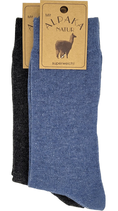 Chaussettes en laine d'alpaga XXL grandes tailles 47-50 3 paires ou 2 paires (6506)