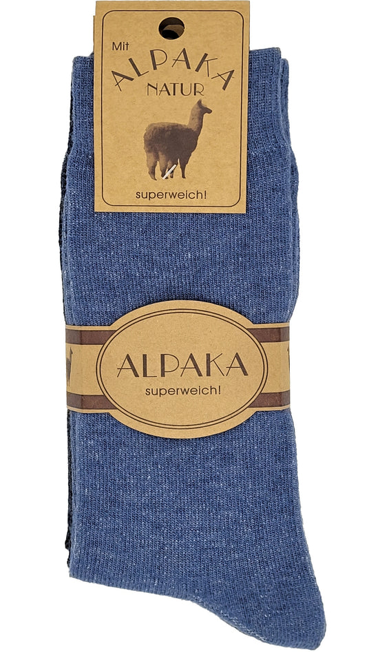 XXL Plus Maten 47-50 Alpaca Wollen Sokken 3 Paar of 2 Paar (6506)