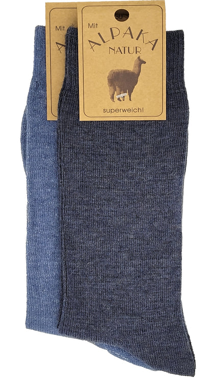 XXL Plus Maten 47-50 Alpaca Wollen Sokken 3 Paar of 2 Paar (6506)