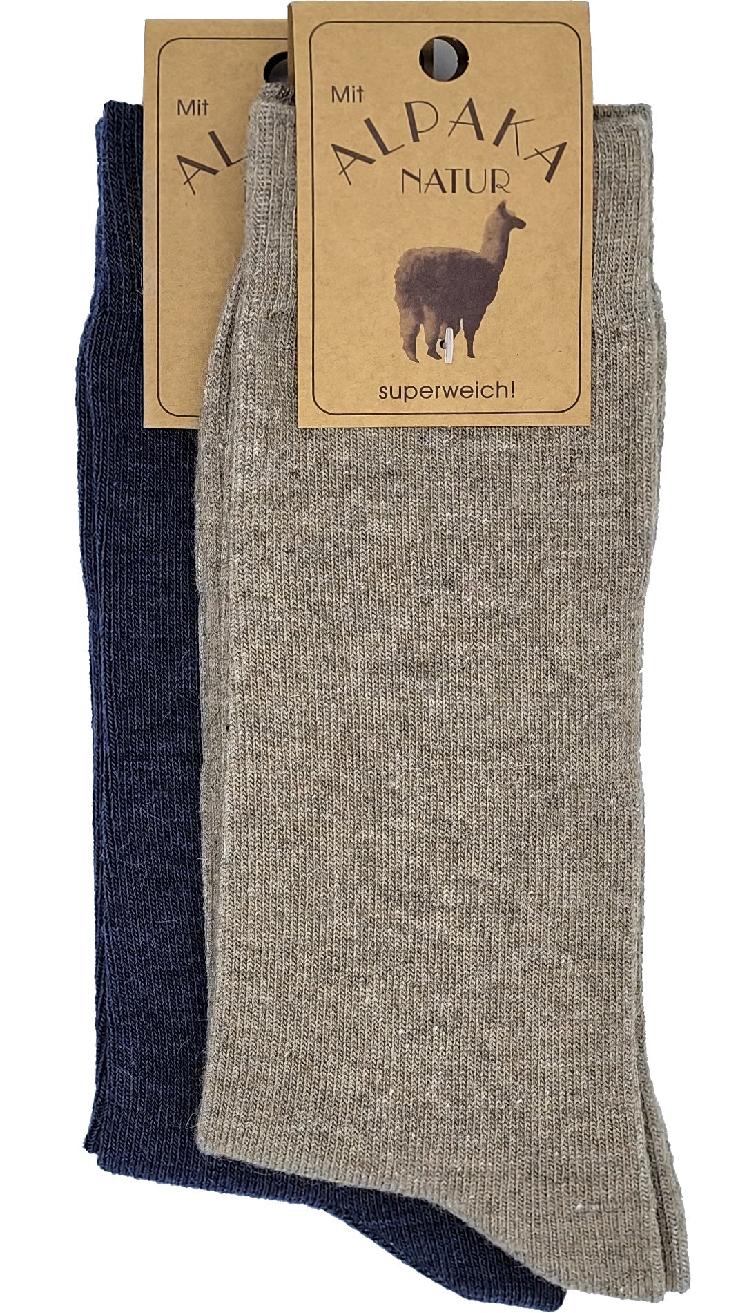 Chaussettes en laine d'alpaga XXL grandes tailles 47-50 3 paires ou 2 paires (6506)