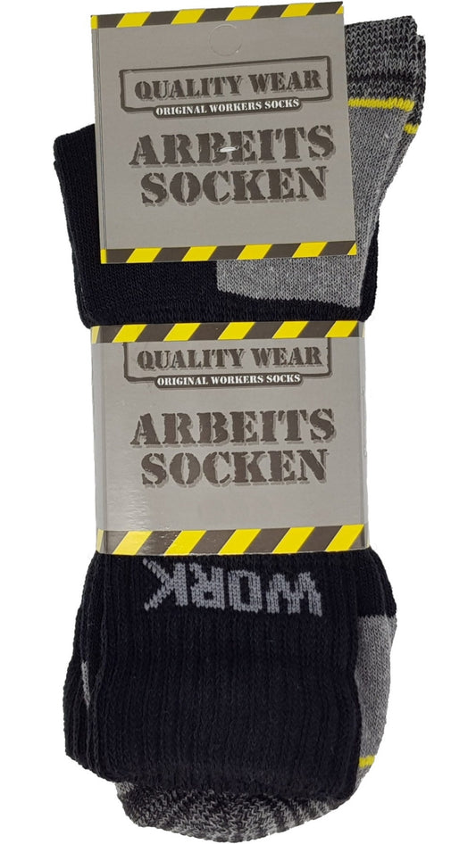 Chaussettes de travail confort à ceinture "Work" 3 paires jusqu'à la taille 54 (6843)