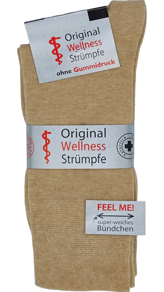 XXL Wellness-Socken 47-50 ohne Gummidruck 3 Paar (2162)