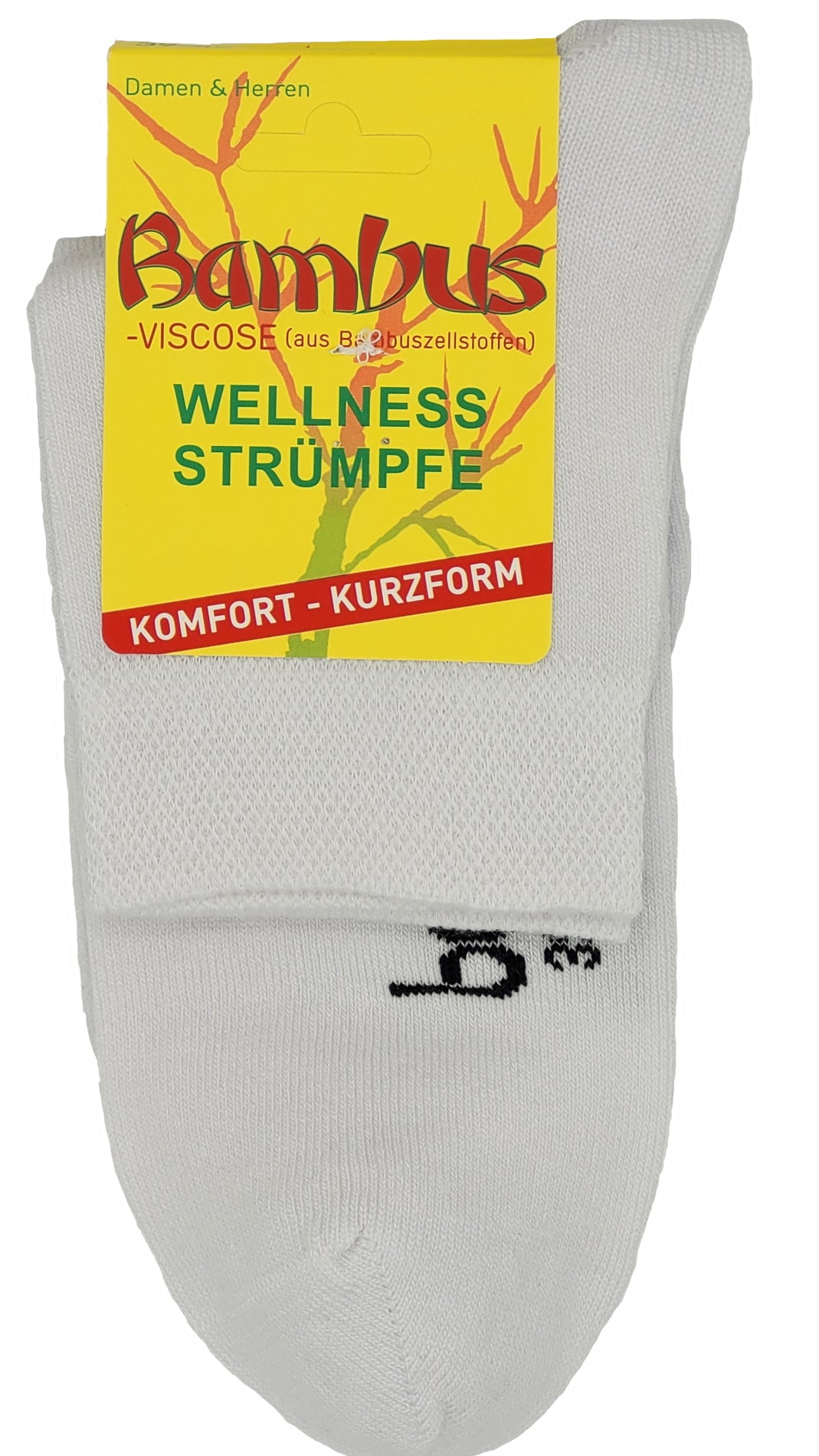 Bamboe korte schacht Wellness 3 paar tot maat 54 (2171)